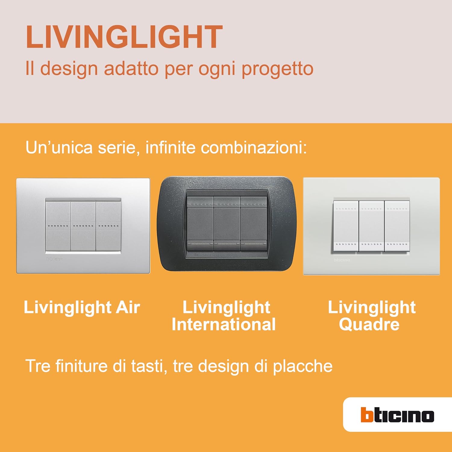 Bticino NT4003CW Livinglight Comando Luci Wireless Tech - immagine 2