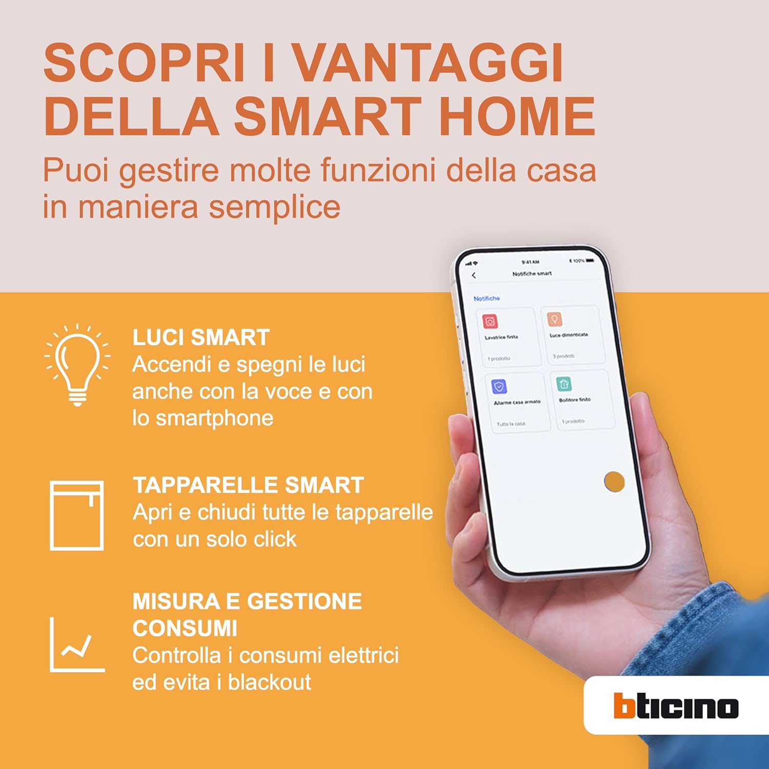 Bticino NT4003CW Livinglight Comando Luci Wireless Tech - immagine 3