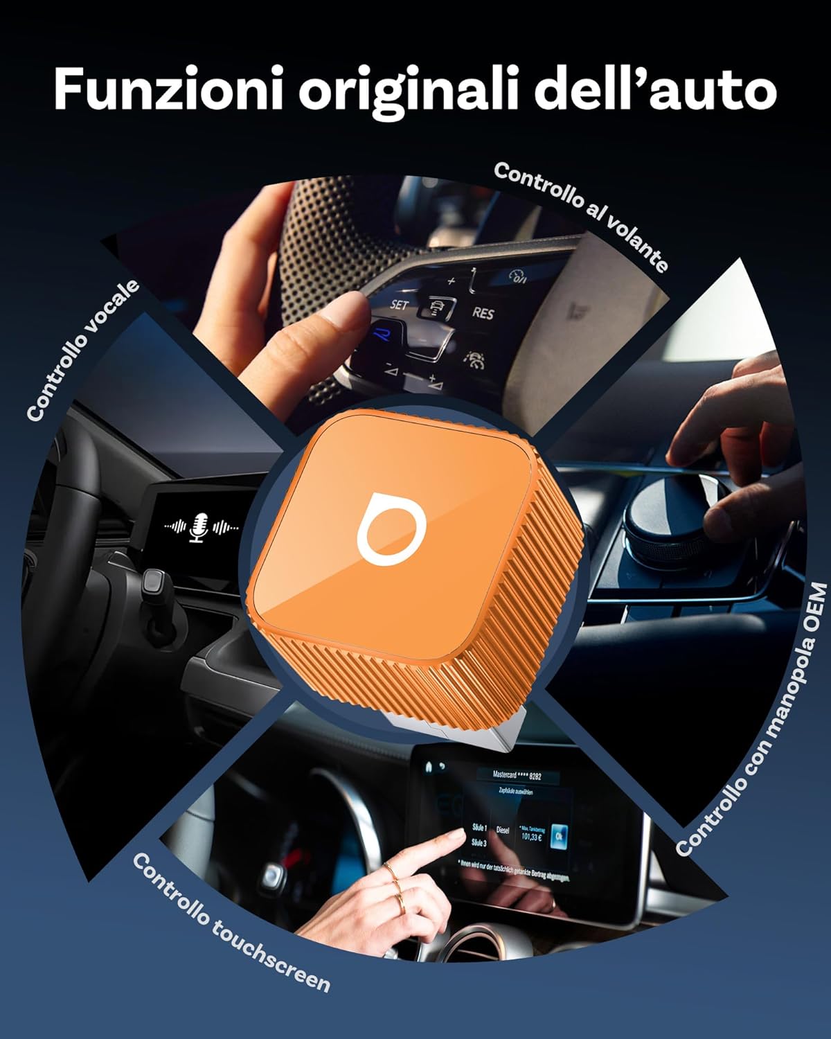 Ottocast MINI 3.0 Slim - Adattatore CarPlay Wireless 2-in-1 - immagine 6