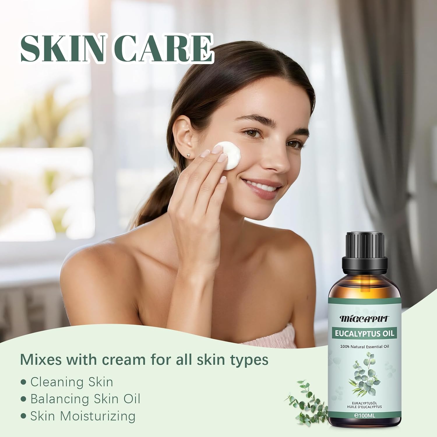 Migcaput Olio Essenziale di Eucalipto 100ML - immagine 4