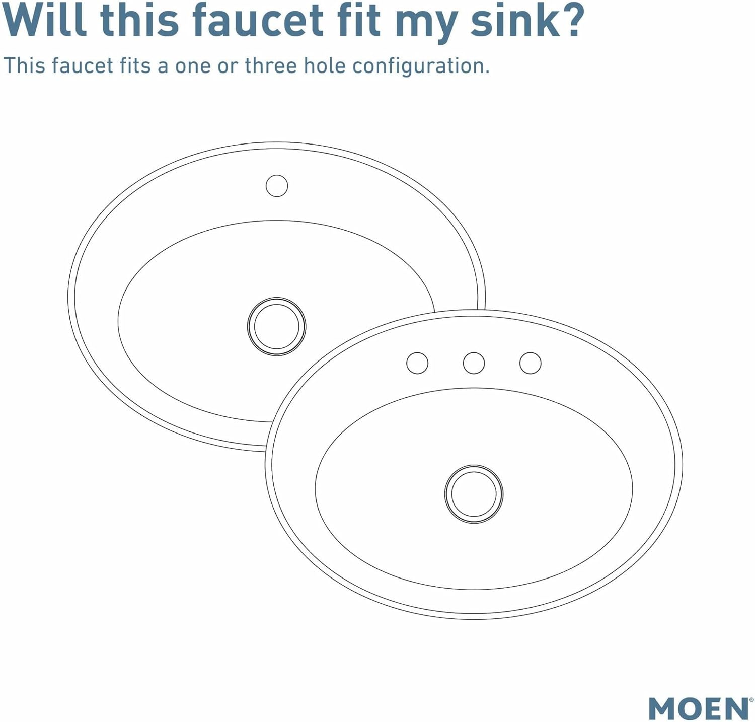 Moen 6702BN Rubinetto da Bagno, Nichel Spazzolato - immagine 5