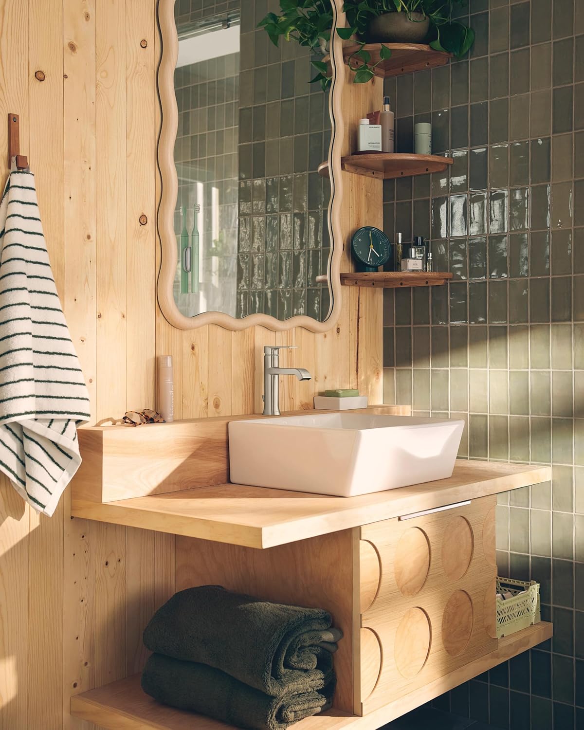 Moen 6702BN Rubinetto da Bagno, Nichel Spazzolato - immagine 7