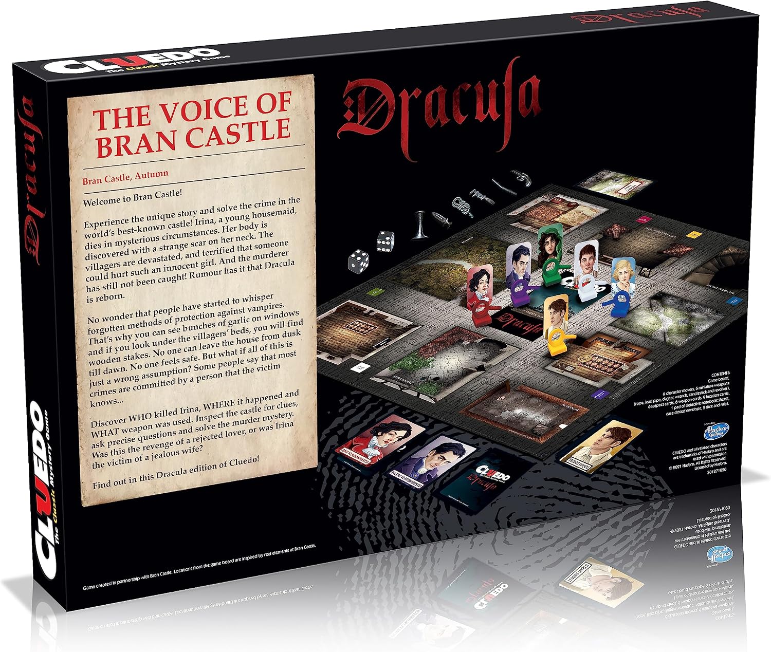 Winning Moves: Cluedo - Dracula Board Game (WM00257-EN1) | Velz
