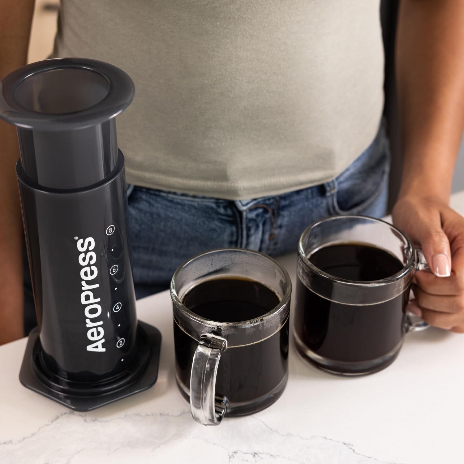 Aeropress XL - Macchina per Caffè 3 in 1 Portatile - immagine 4
