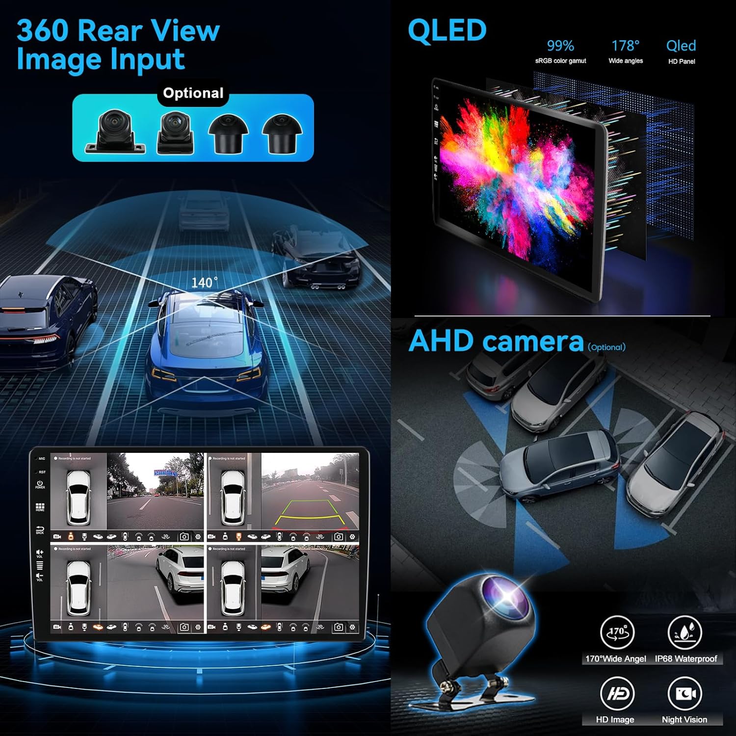 MSD Autoradio 9" per Nissan March Micra K12 (2002-2010) - immagine 4