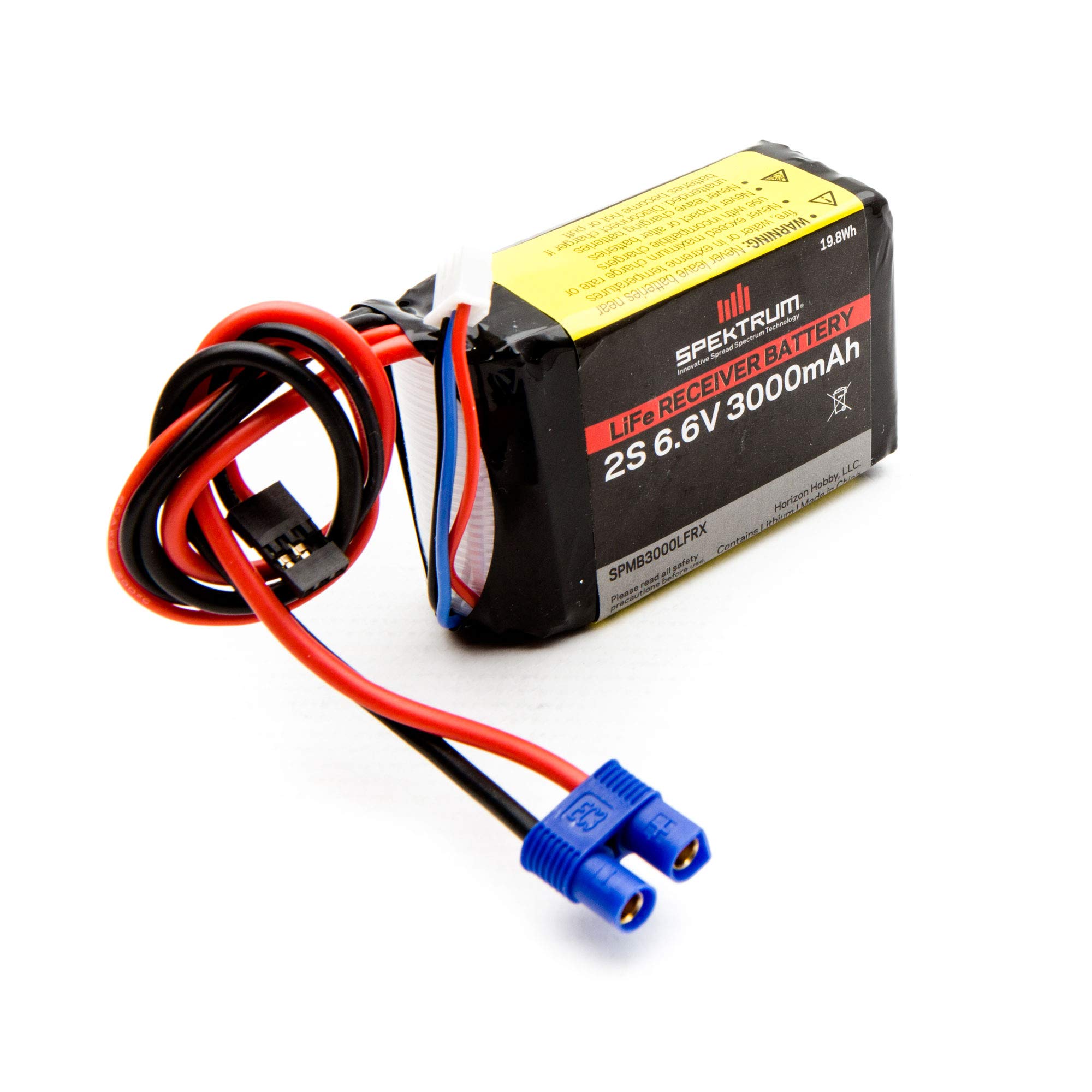 6,6 V, 3000 mAh, 2S ricevitore LiFe: ricevitore universale, EC3