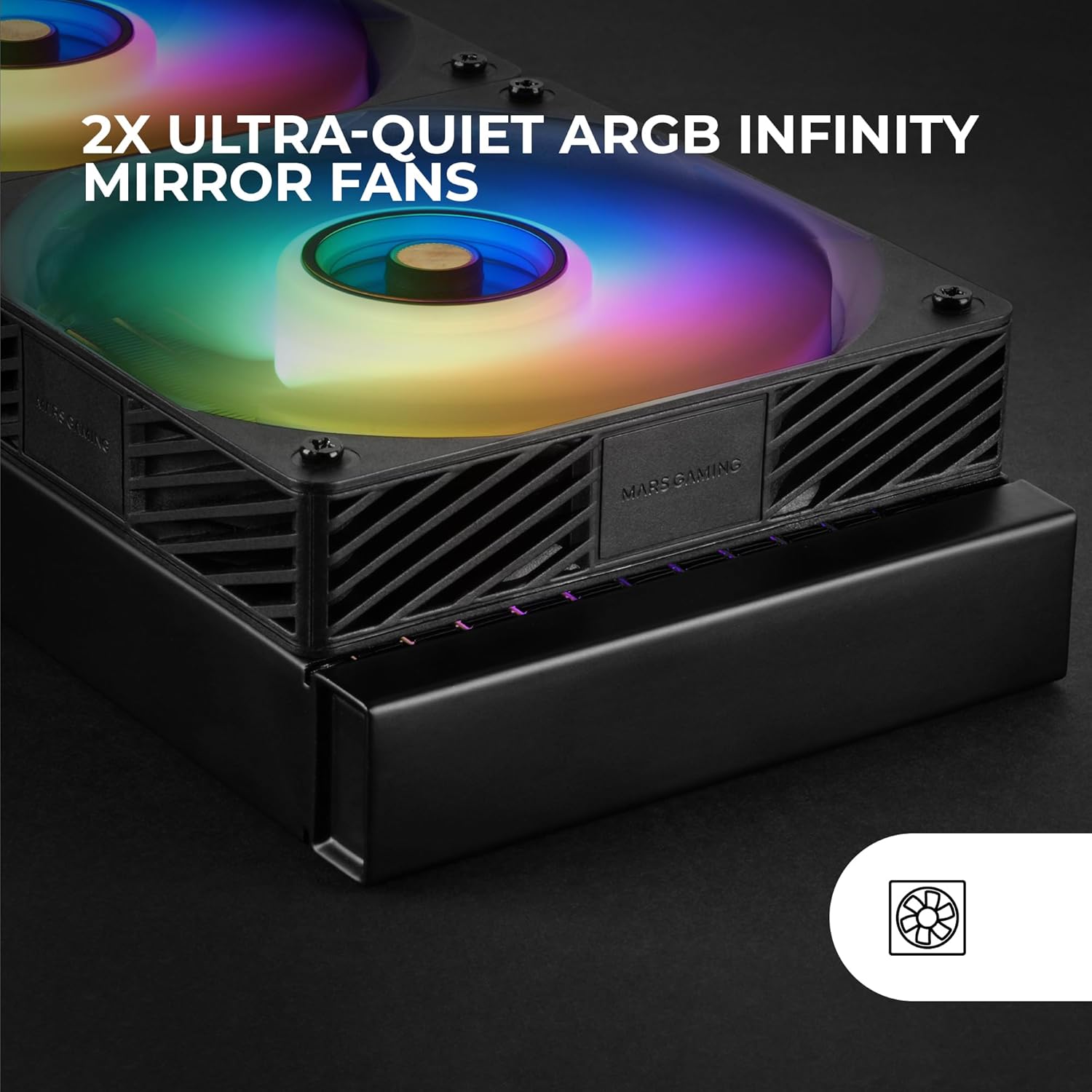 Mars Gaming ML-VISIONPRO240 - Raffreddamento a Liquido AIO, Nero - immagine 2