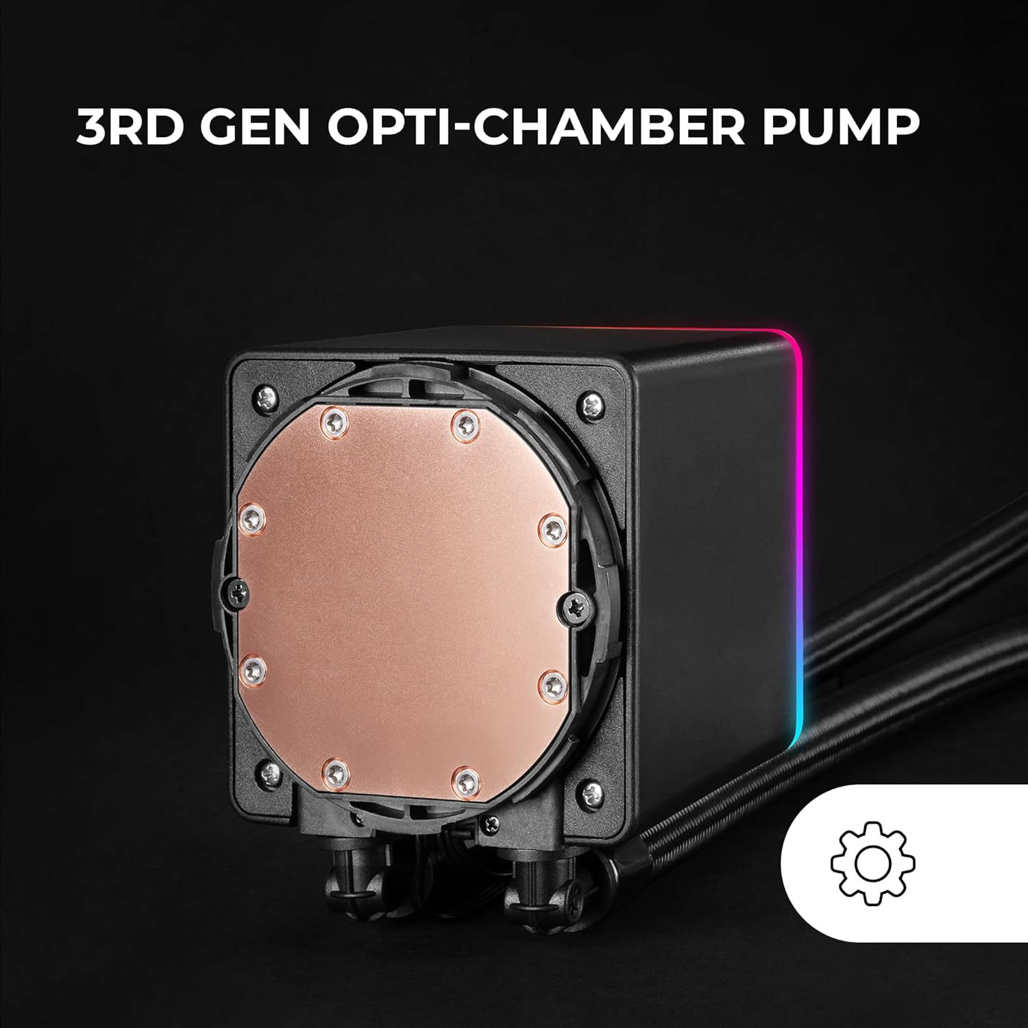 Mars Gaming ML-VISIONPRO240 - Raffreddamento a Liquido AIO, Nero - immagine 4