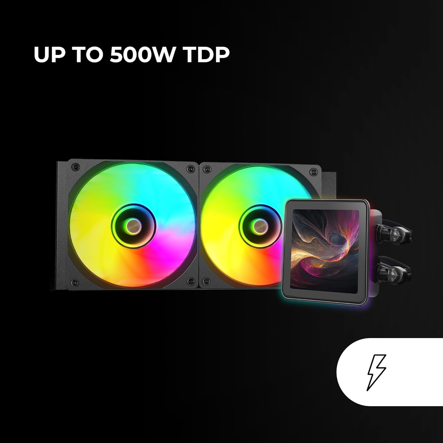 Mars Gaming ML-VISIONPRO240 - Raffreddamento a Liquido AIO, Nero - immagine 5