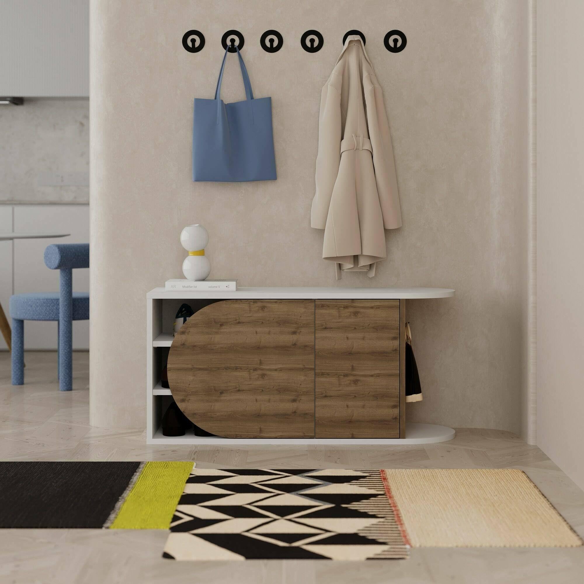 Dmora Scarpiera Marathus 104x37 h50 cm