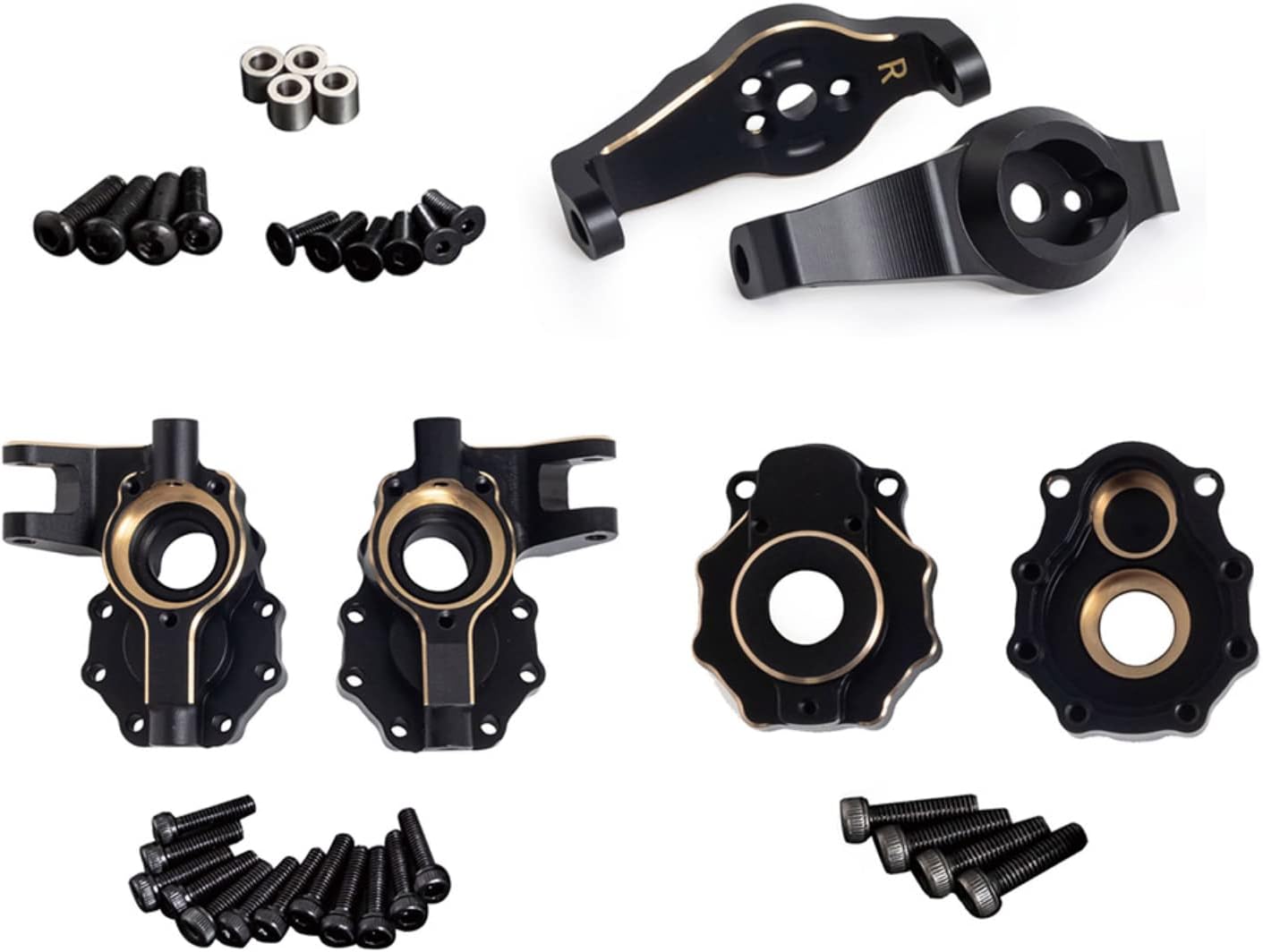 Levigo 6PCS Kit Ottone RC Aggiornamento Contrappeso | Velz