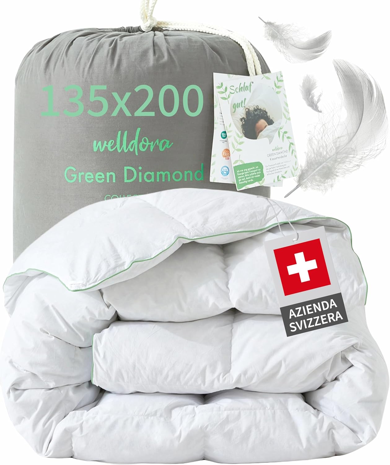 Welldora Comfort Piumone Letto Singolo 135x200 - immagine 1