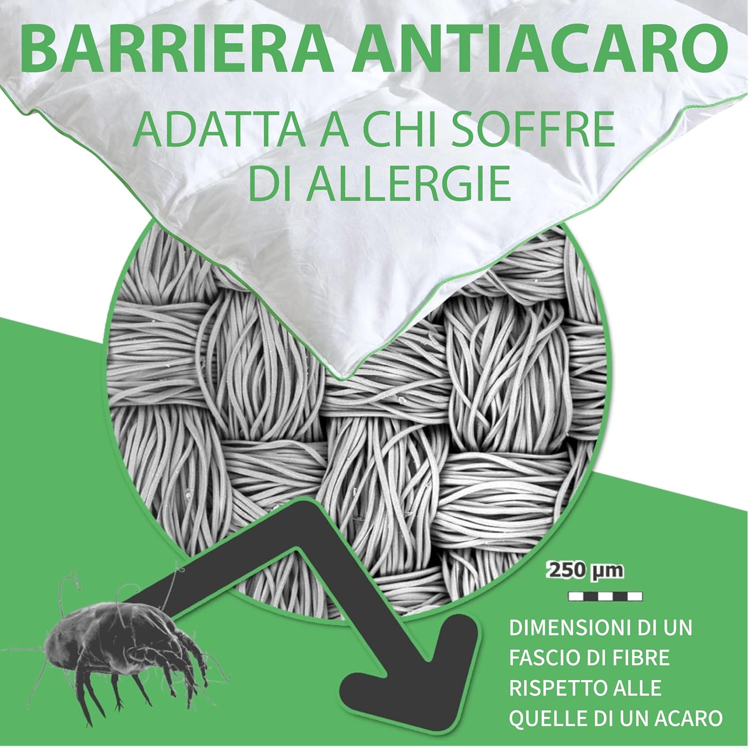 Welldora Comfort Piumone Letto Singolo 135x200 - immagine 5