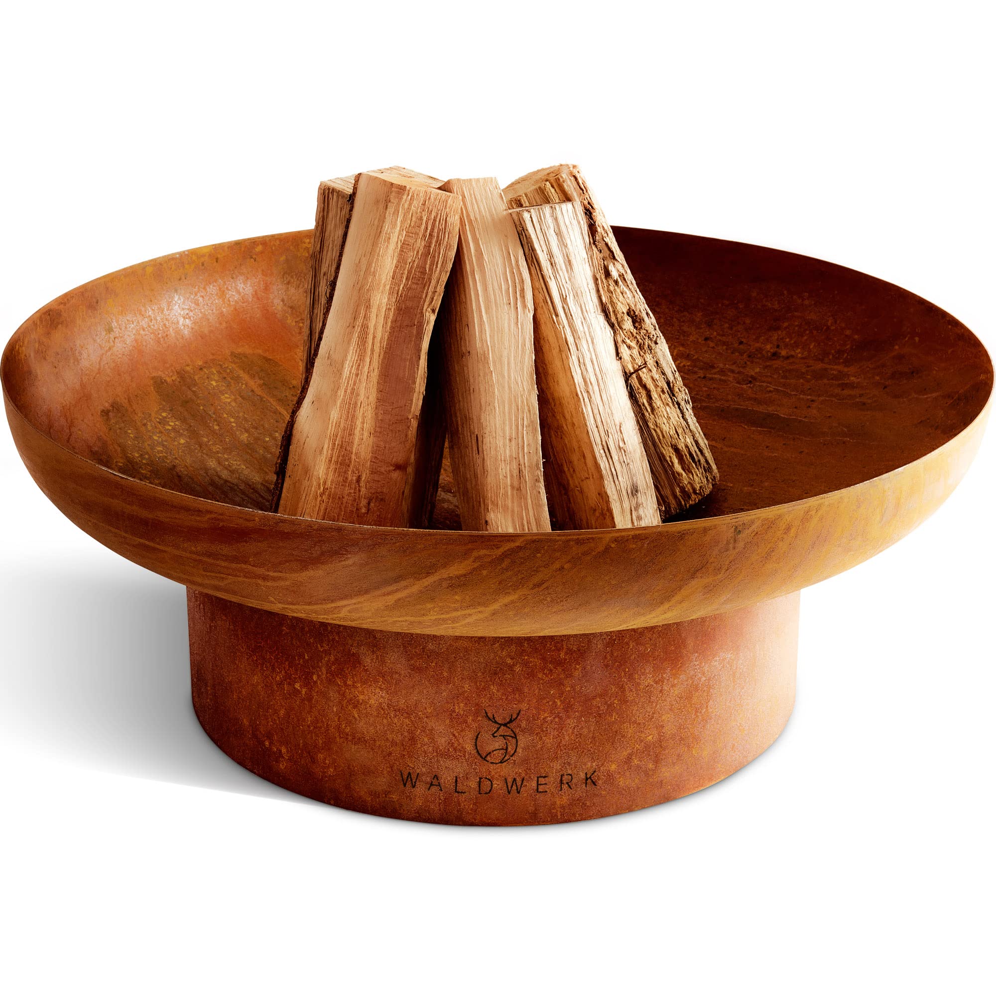 Waldwerk Braciere di Design in Acciaio 78 cm