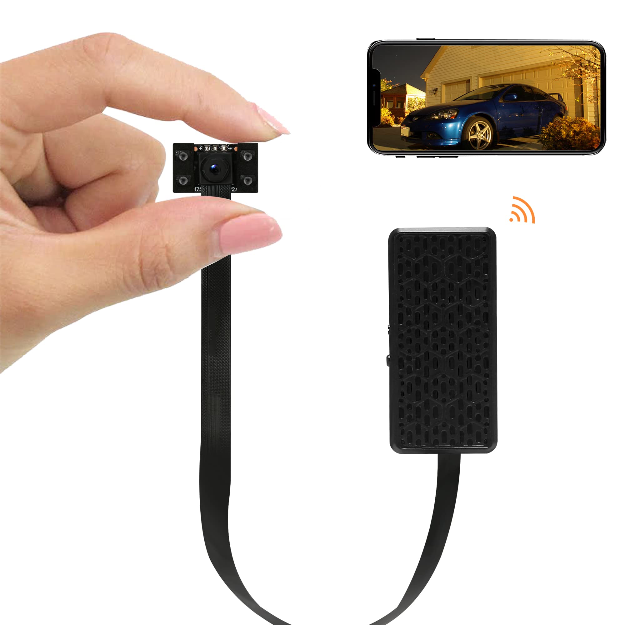 Wiwacam Mini Fotocamera WiFi 4K Ultra HD 2600 mAh