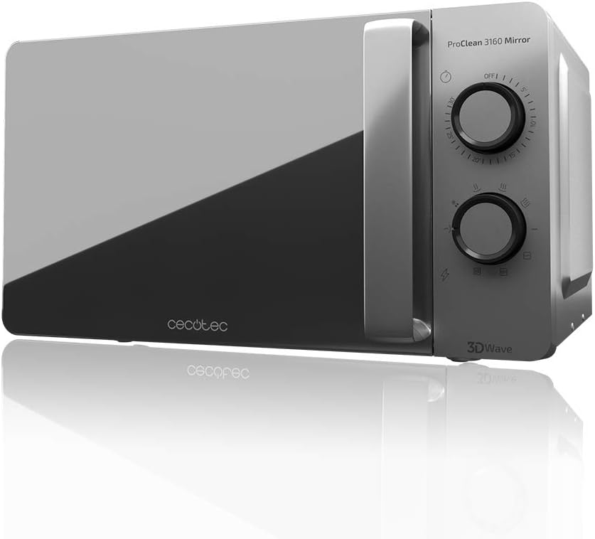 Cecotec Forno a Microonde con Grill ProClean 3160 Mirror 20L