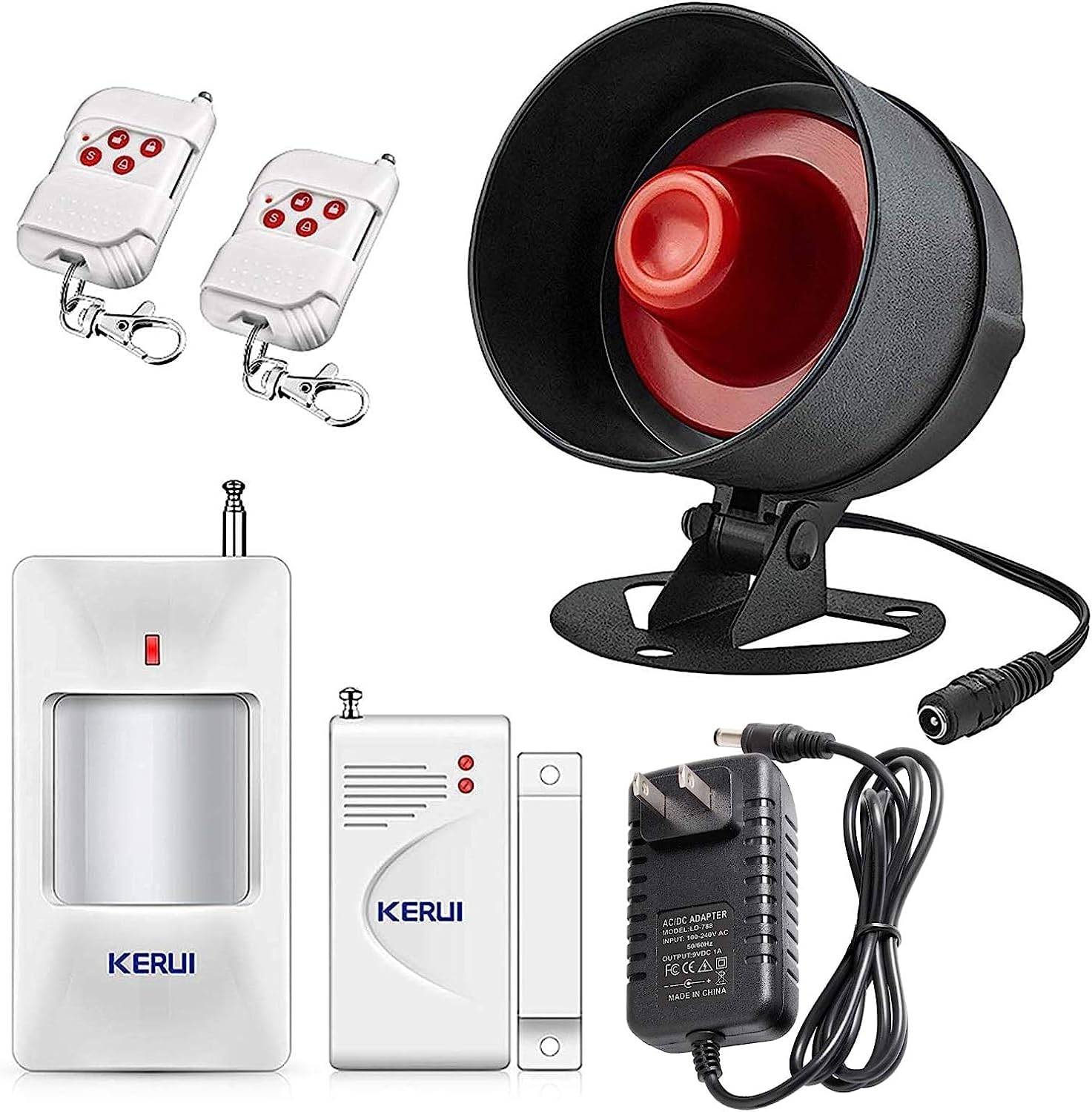 Sistema Allarme Casa con Sirena 115 dB e Sensori - immagine 1