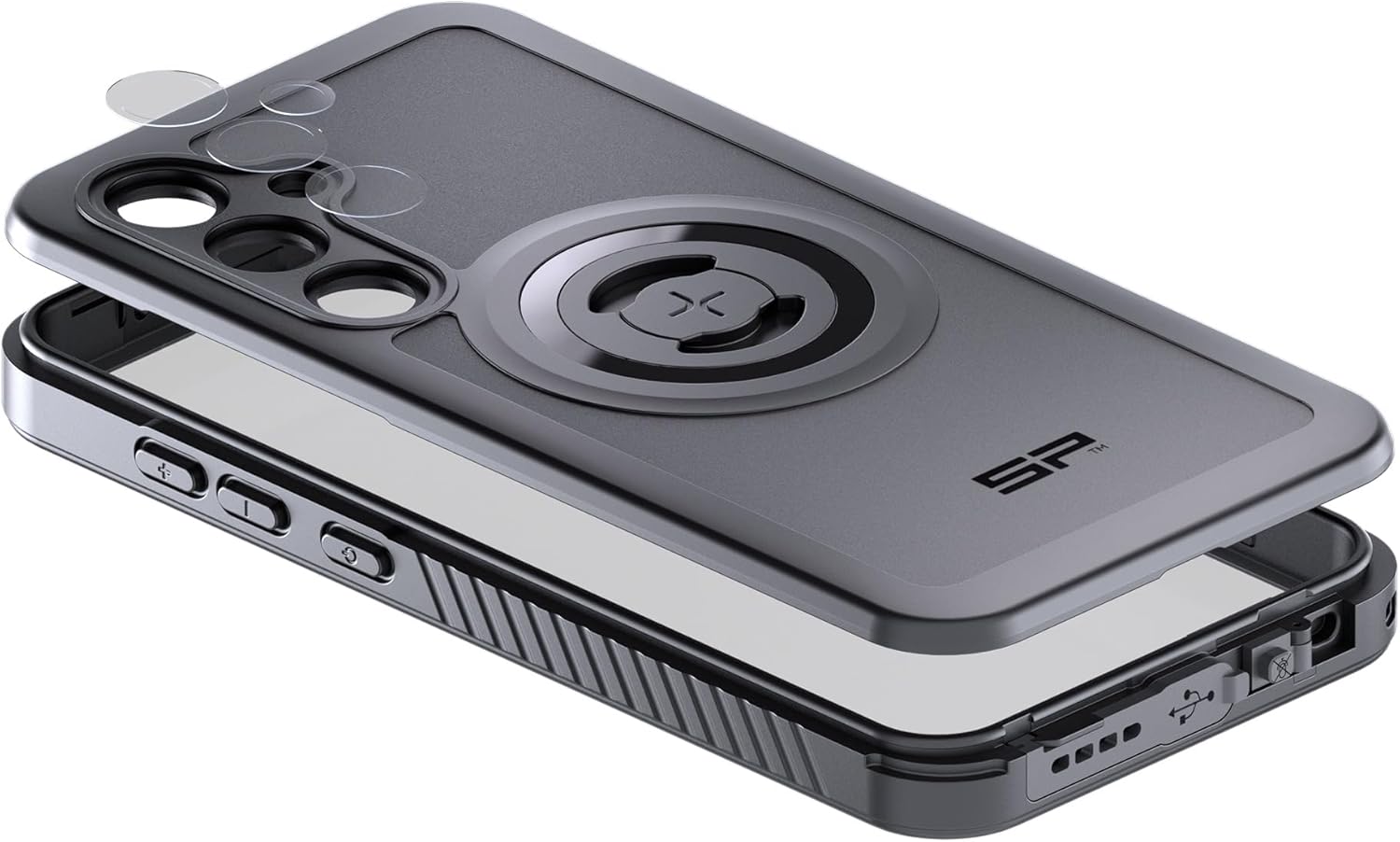 SP CONNECT Custodia Xtreme compatibile con S24+ nero - immagine 5