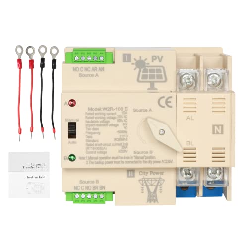 Dewin Interruttore di Trasferimento Automatico ATS 2P 100A