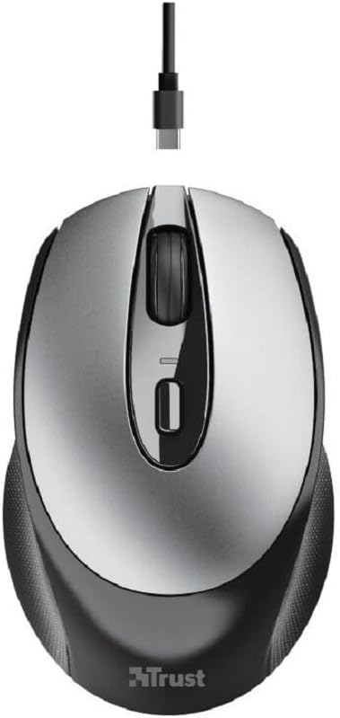 Trust Zaya Mouse Wireless Ricaricabile, Nero - immagine 3