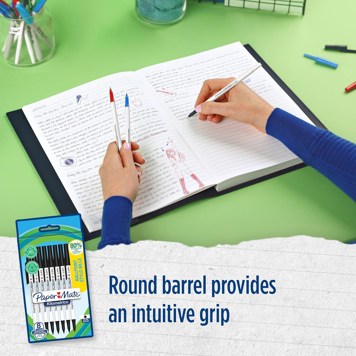 Paper Mate & Sharpie Set di Penne, 23 Pezzi - immagine 4