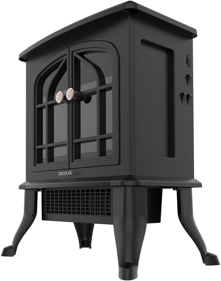 Cecotec Camino Elettrico da Terra 2000W, Nero - immagine 2