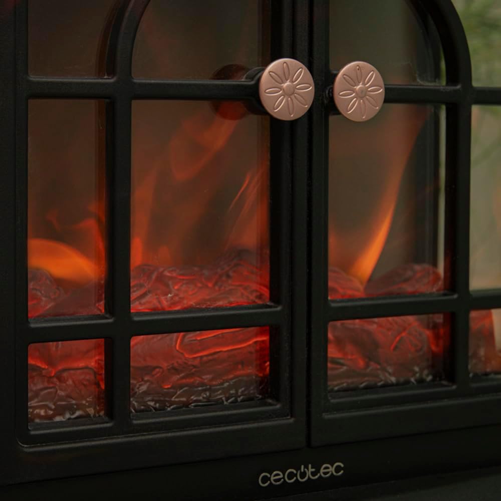 Cecotec Camino Elettrico da Terra 2000W, Nero - immagine 7