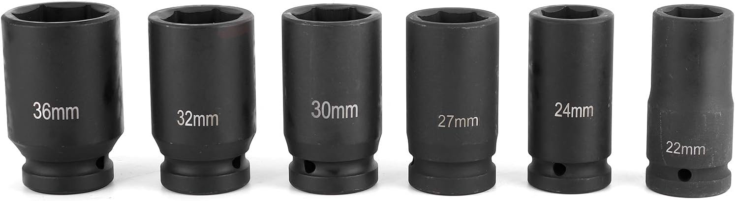 Set Bussole a Impatto Profondo 3/4" Metriche 22-50 mm - immagine 4