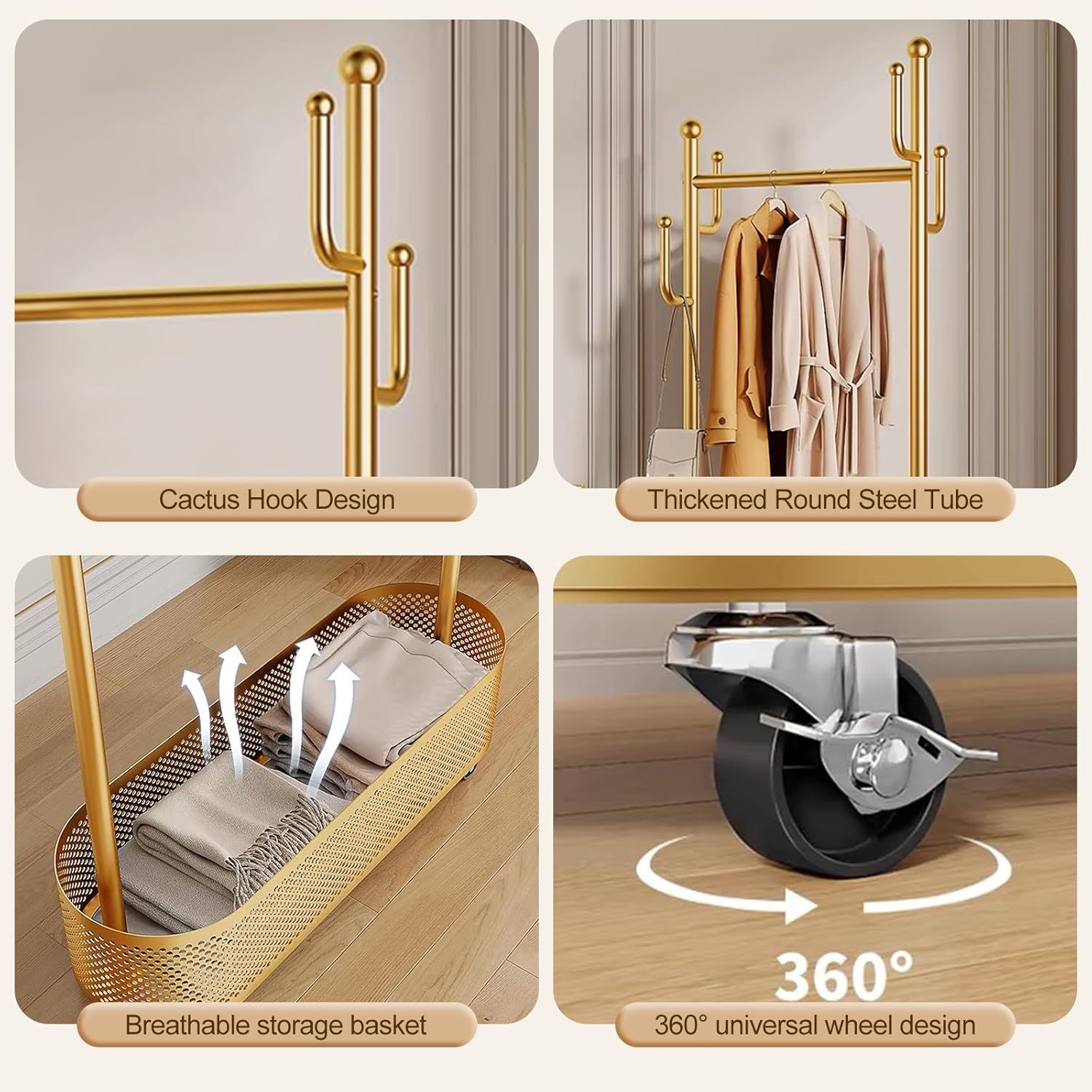 Ergocar Supporto Per Cappotto con Cesto - immagine 6