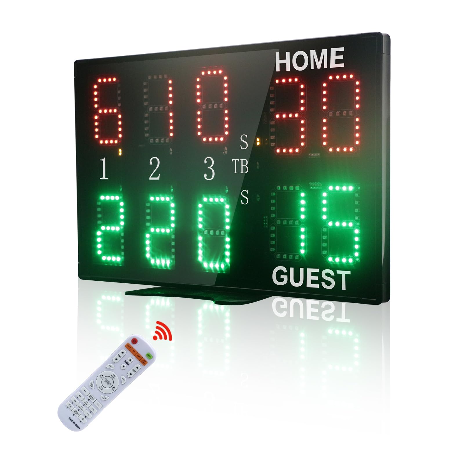 YZ Tabellone Segnapunti Elettronico LED 10 Cifre