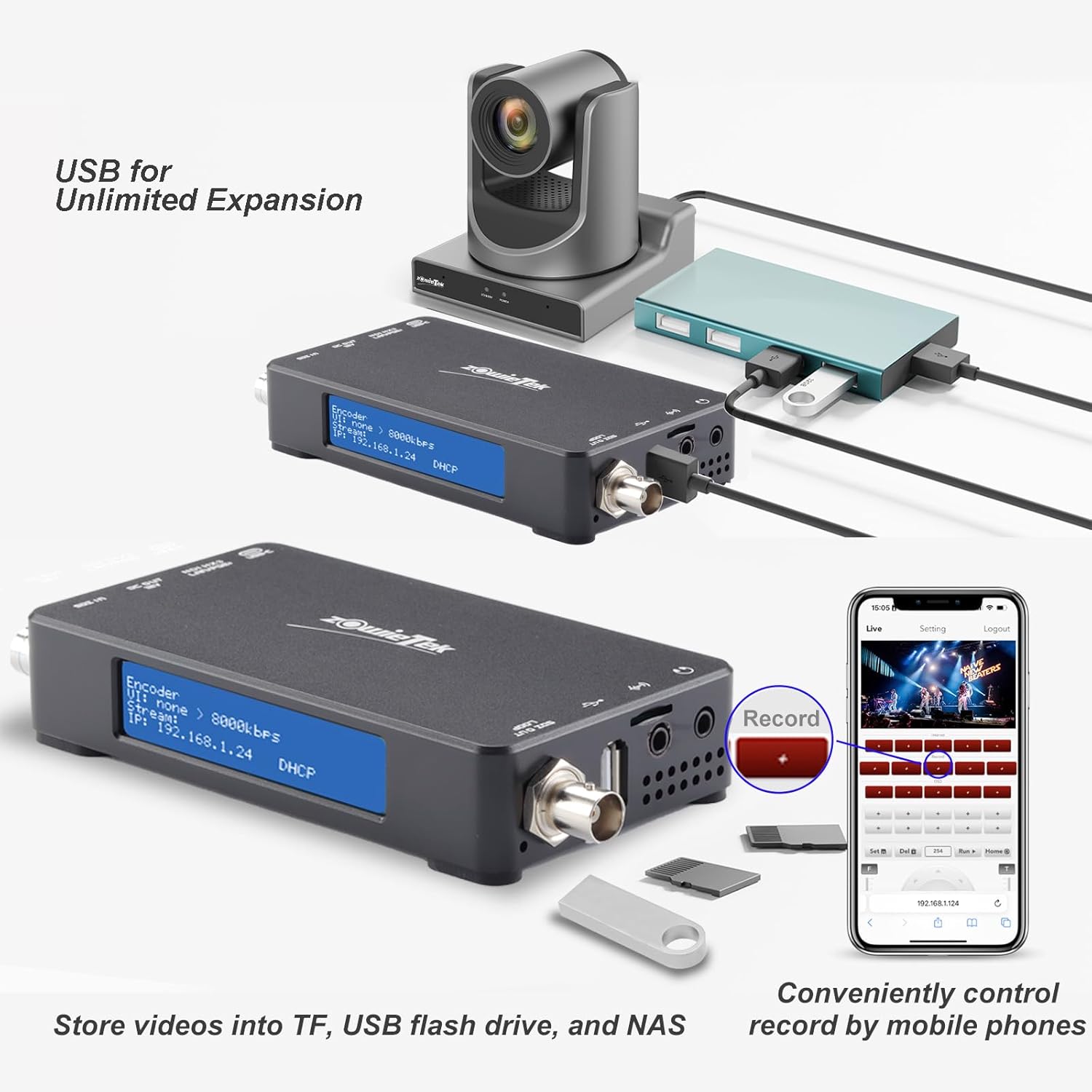 ZowieBox 3G SDI NDI nativo HX3 Video Streaming Encoder Decoder - immagine 6