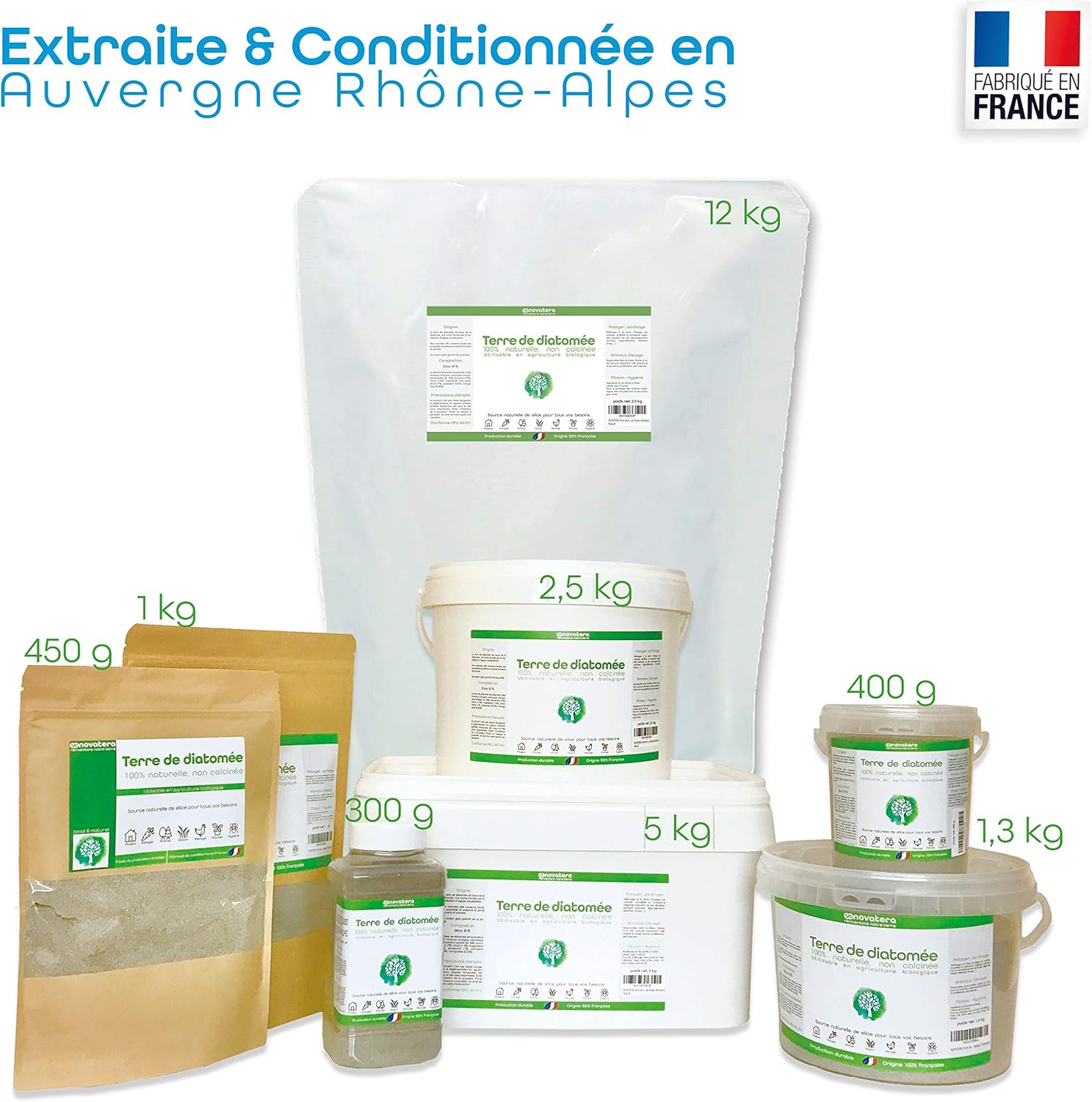 Novatera Farina Fossile Naturale Non Calcinata 5kg - immagine 2