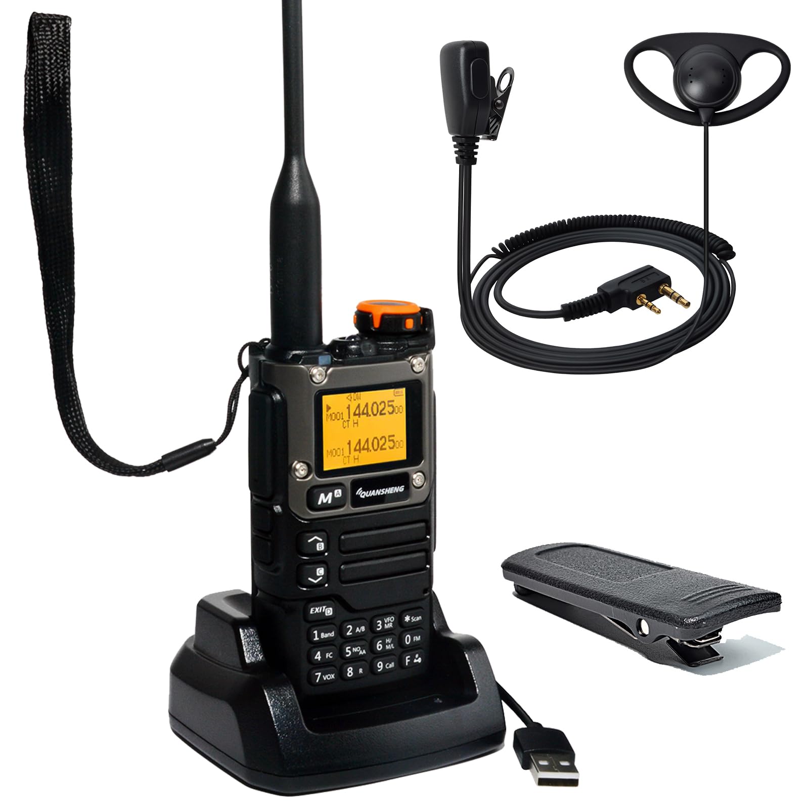 Quansheng UV-K5 (8) Walkie Talkie Portatile VHF UHF