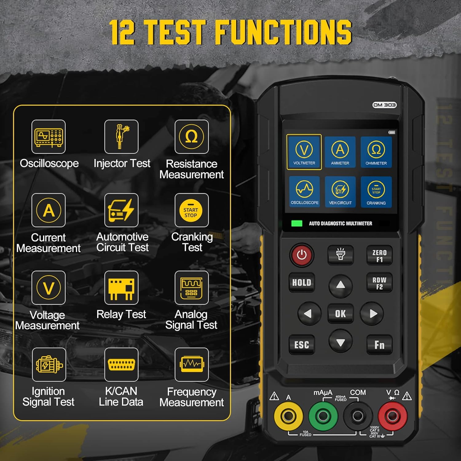 LUTIFIX Multimetro Oscilloscopio Portatile DM303 - immagine 1