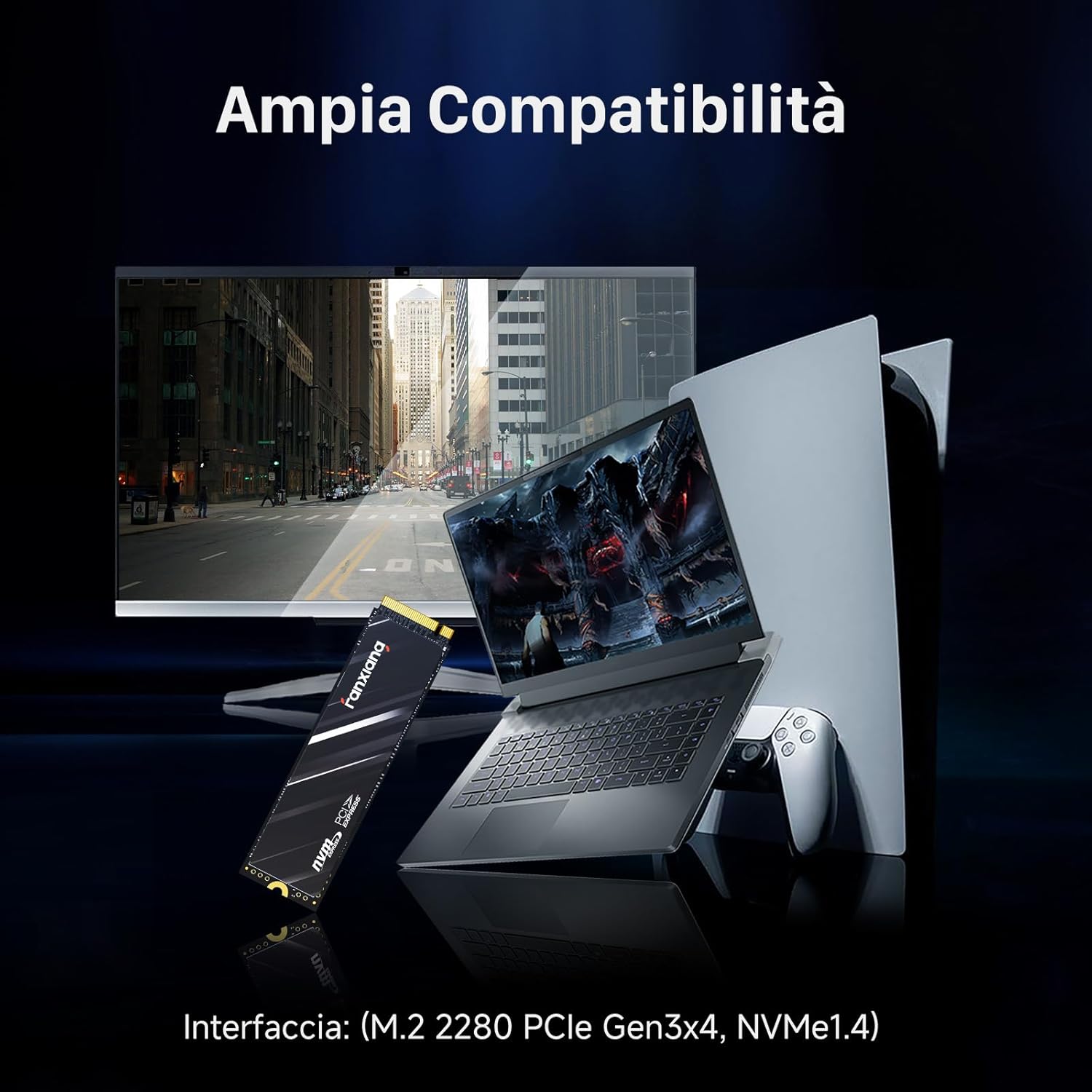 fangxiang SSD 4TB NVMe M.2 2280 PCIe Gen3X4 - immagine 4