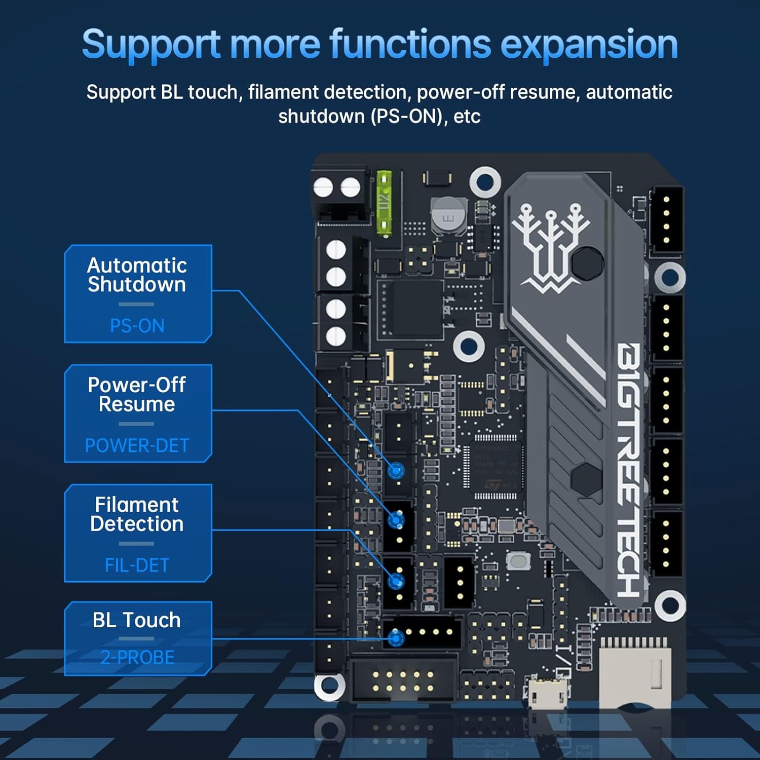 BIGTREETECH SKR Mini E3 V3.0 + TFT35 E3 V3.0.1 - immagine 3