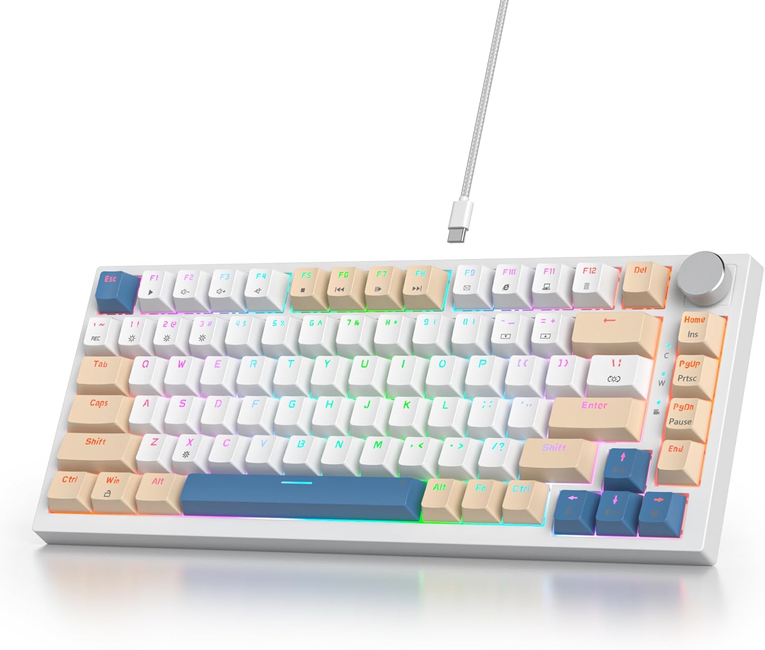 Solidee Tastiera Meccanica Gaming 75% RGB - immagine 1