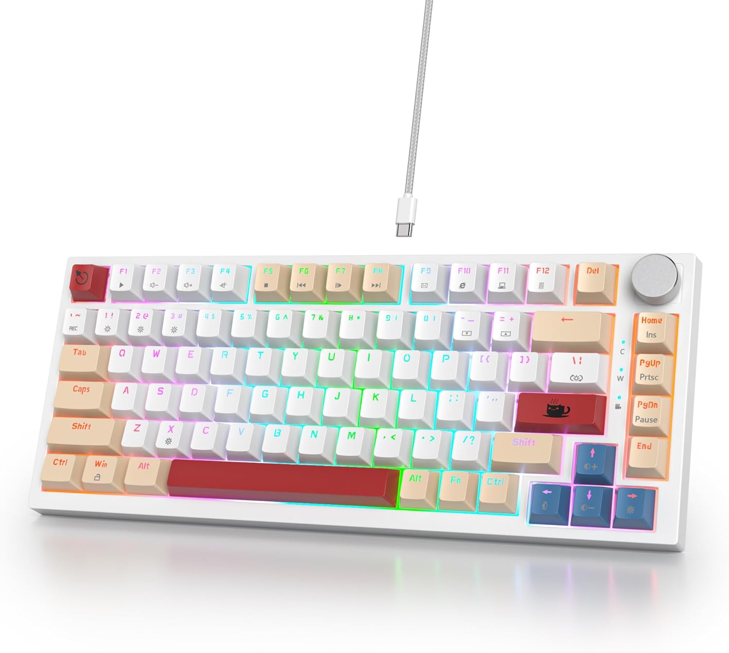 Solidee Tastiera Meccanica Gaming 75% RGB - immagine 2