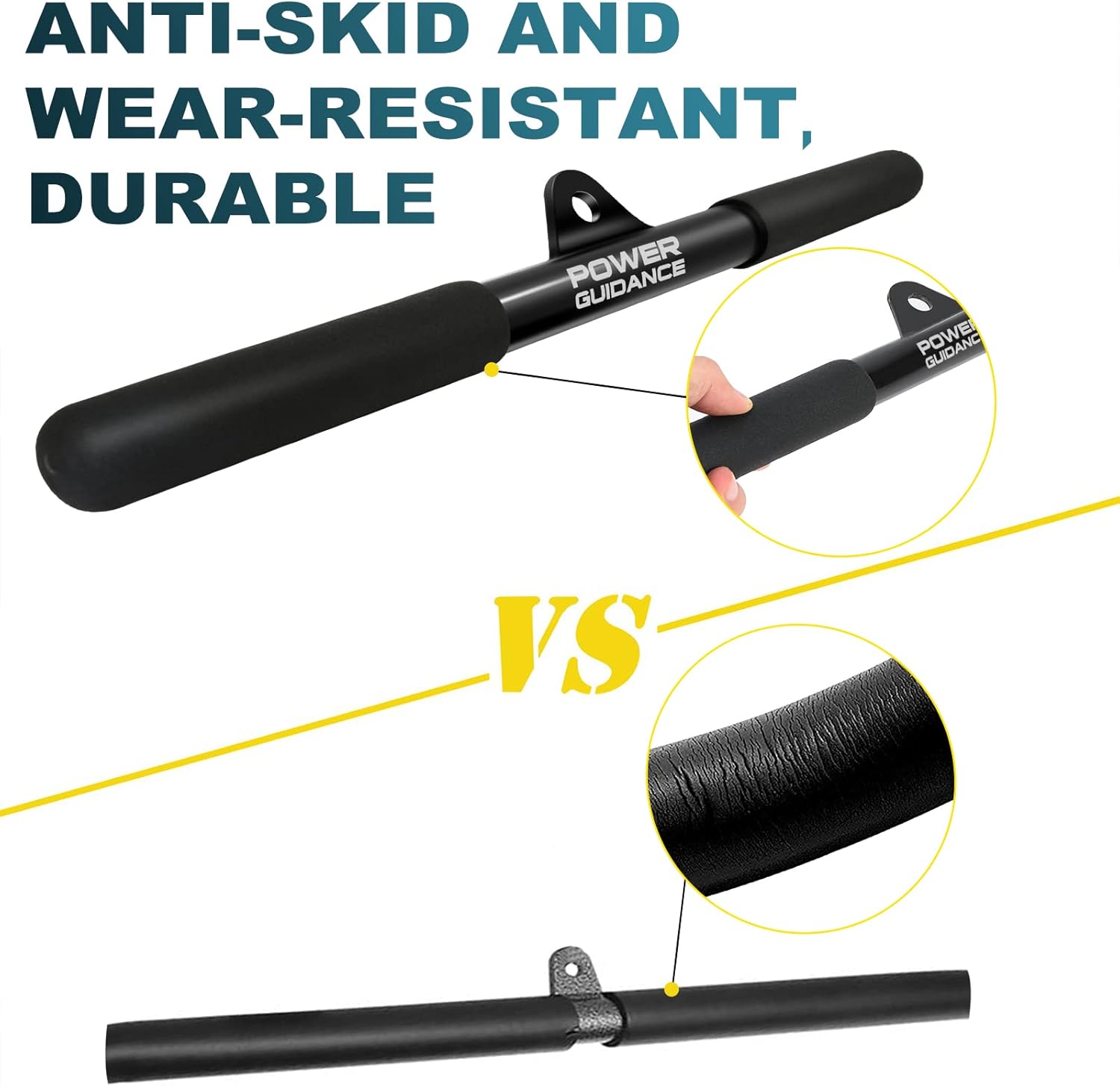 POWER GUIDANCE Tricep Press Down Cable Attachment - immagine 3