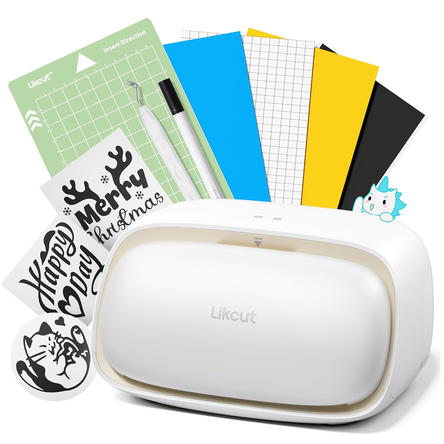 Glee S501 Taglierina Portatile, Beige - immagine 1