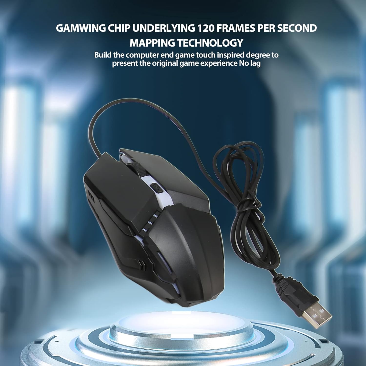 Combo Tastiera e Mouse da Gioco a Mezza Mano 4 in 1 - immagine 4