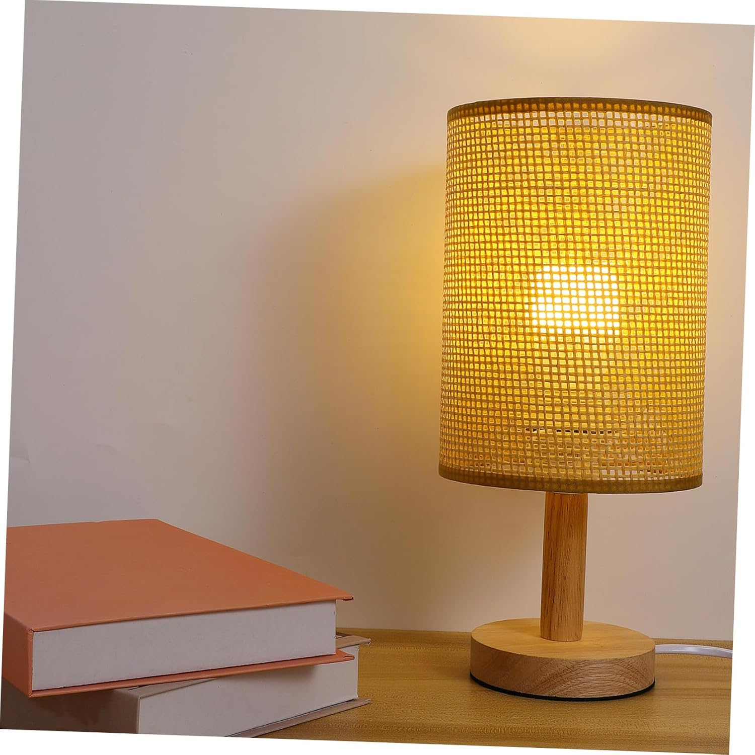 Pretyzoom Paralume a Tamburo Intrecciato E27 - immagine 6