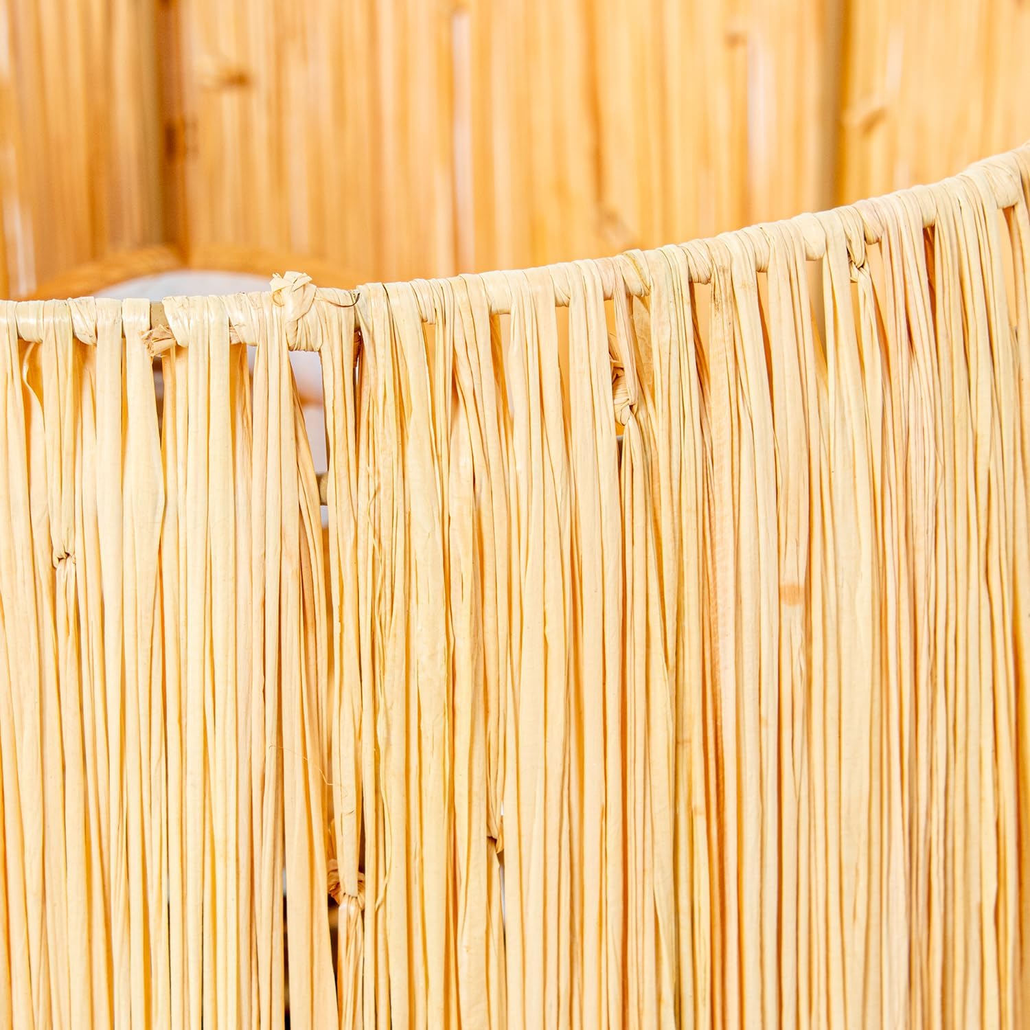 LÁMPARA SOBREMESA RATÁN NATURAL - E27 MAX40W - immagine 5