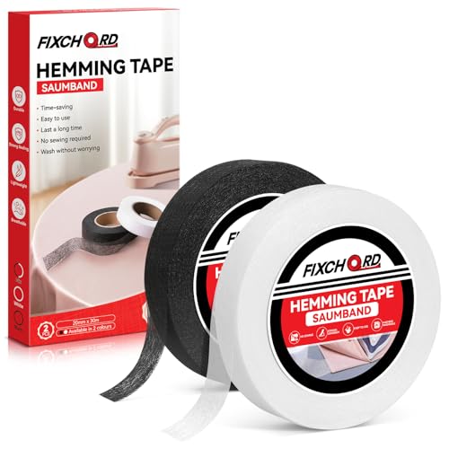 Nastro Termoadesivo per Orlo 2 Pezzi 30M*20MM