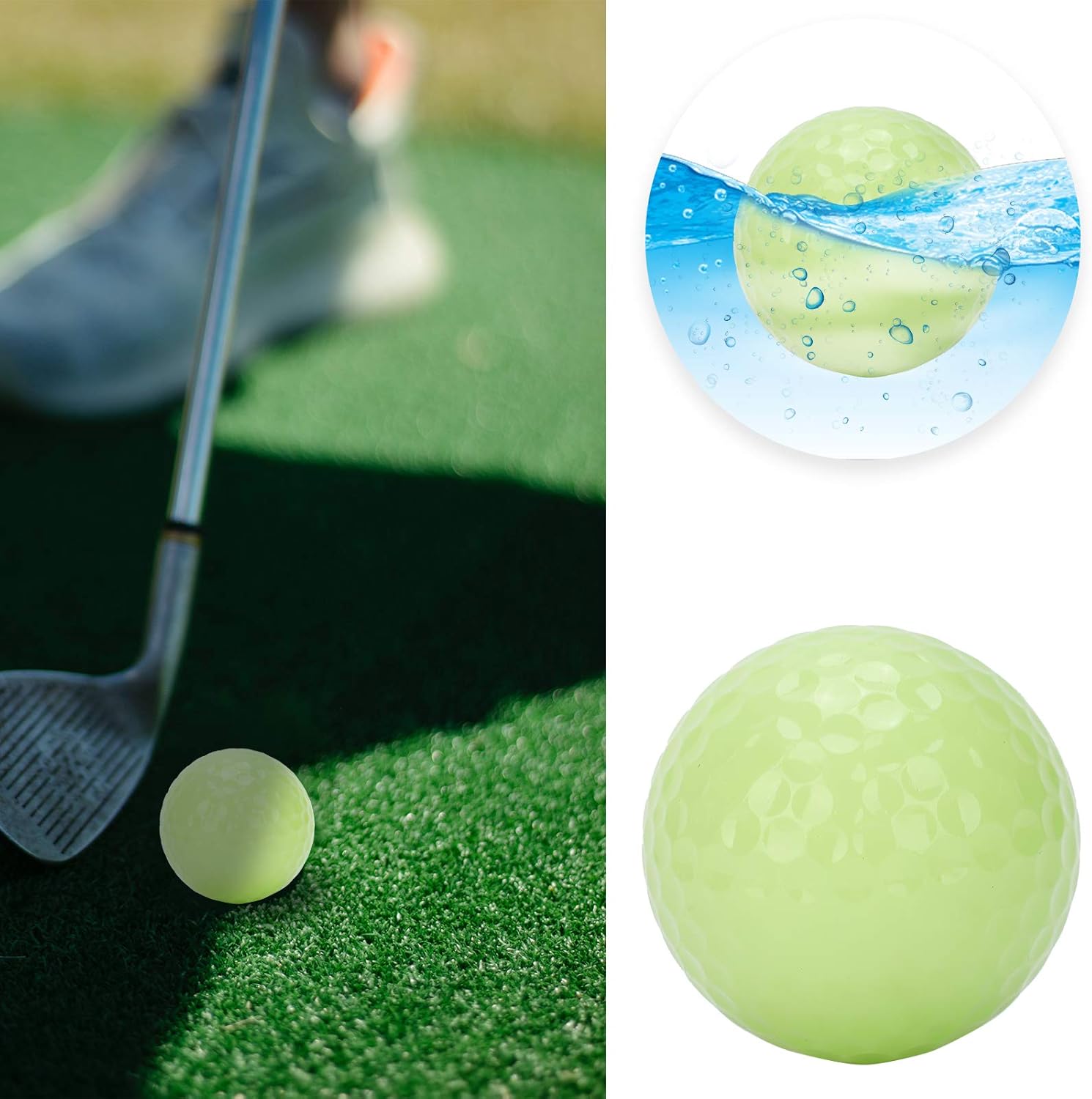 Palline da Golf Notturne da 12 Pezzi - Luminose - immagine 7