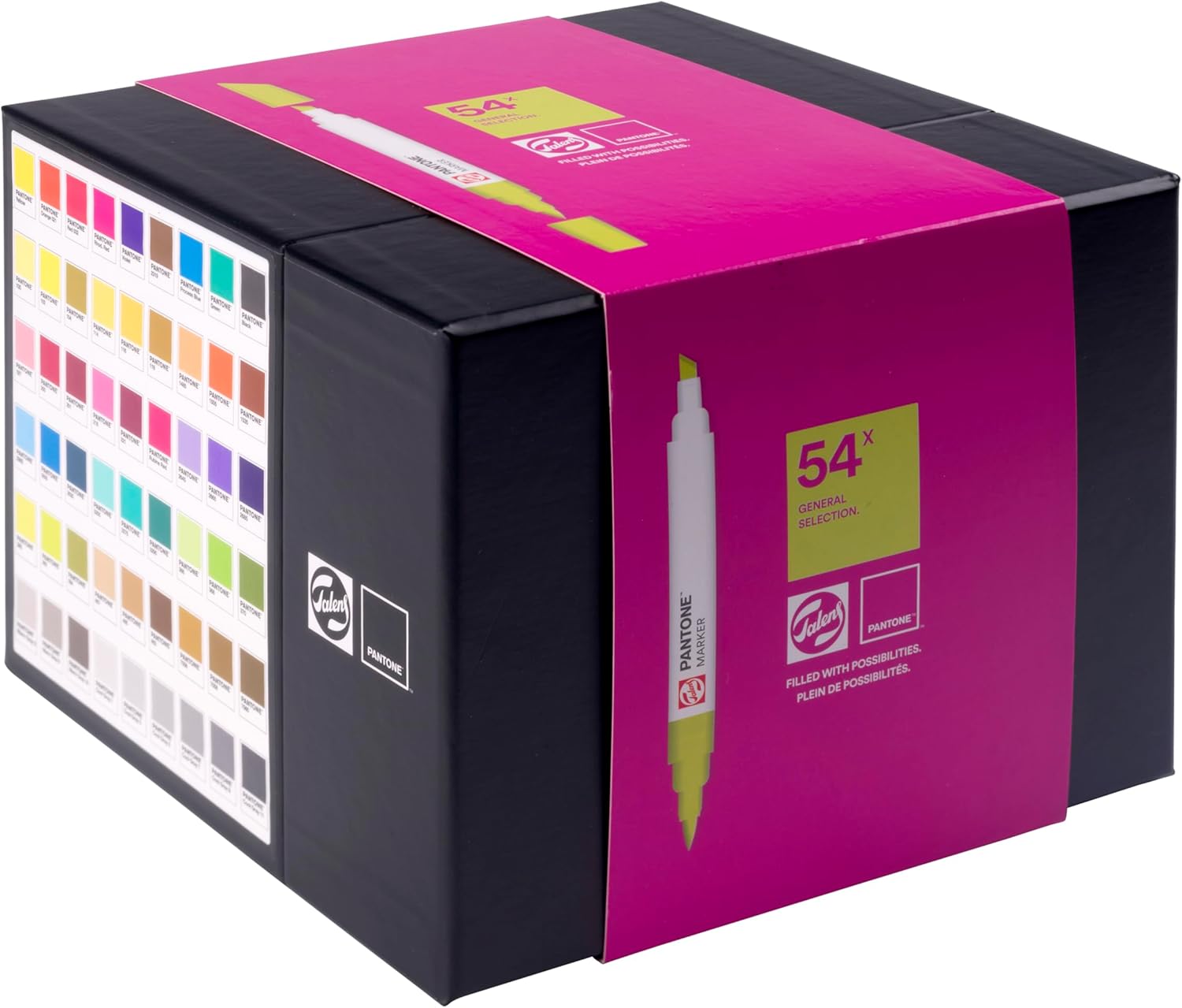 Talens | Pantone Set 54 Marcatori Doppia Punta - immagine 1