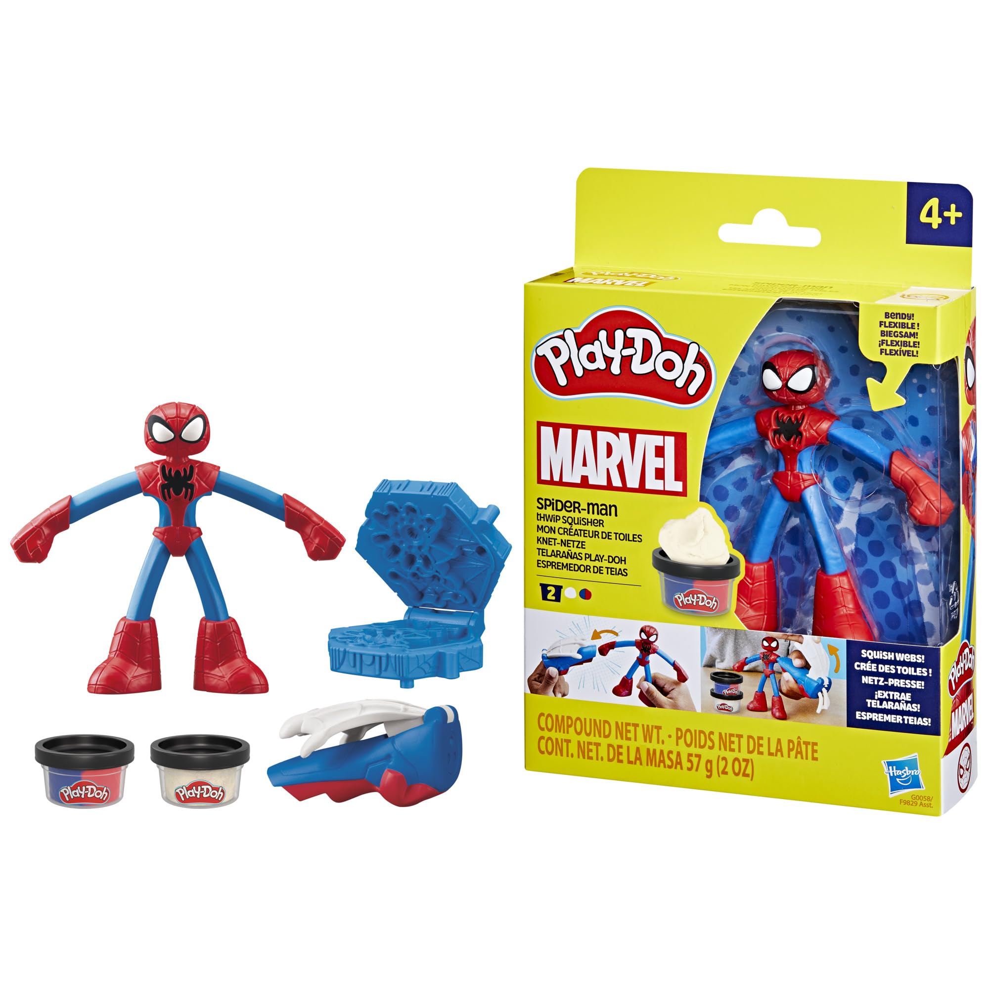 Play-Doh Spiderman THWIP SQUISHER