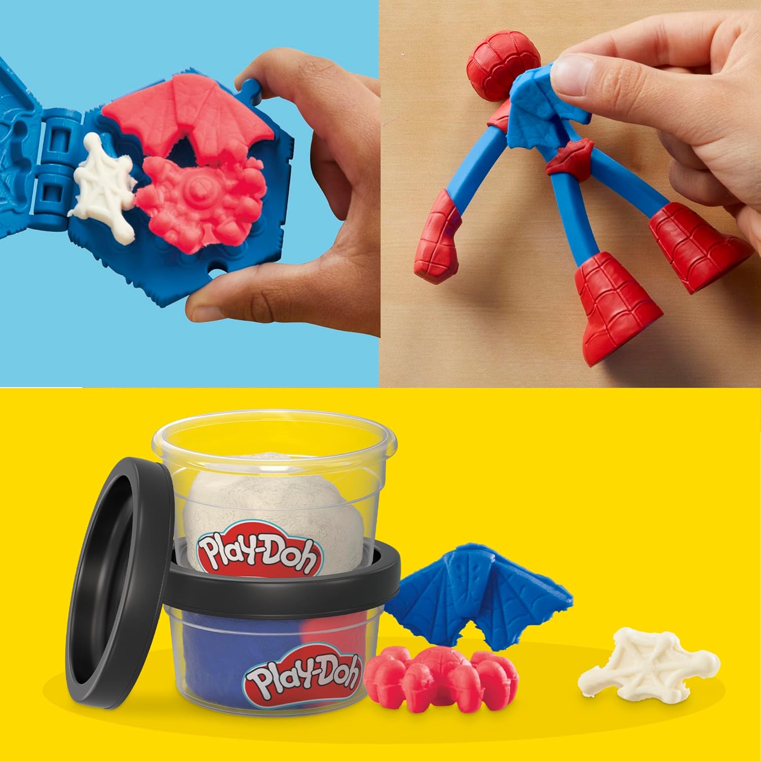 Play-Doh Spiderman THWIP SQUISHER - immagine 3