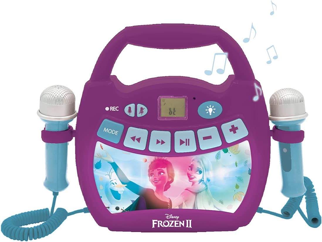 Lexibook Frozen - Lettore Karaoke Portatile per Bambini - immagine 1