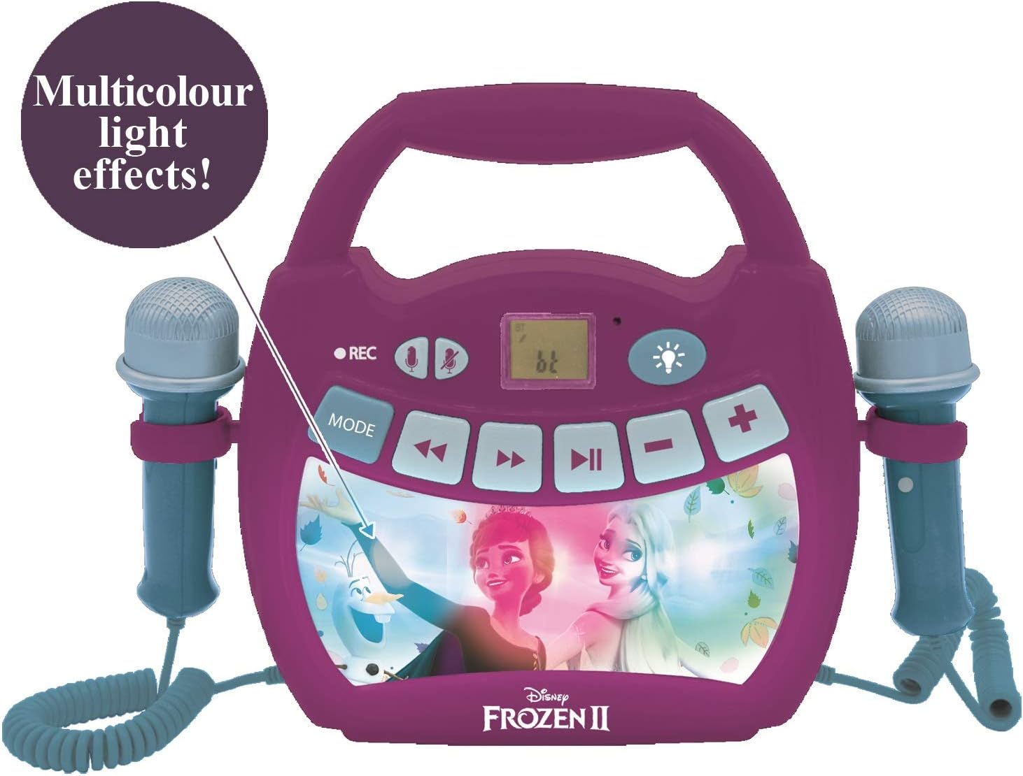 Lexibook Frozen - Lettore Karaoke Portatile per Bambini - immagine 2